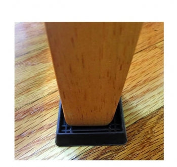 A solution to stop your bed from slipping on a wooden floor