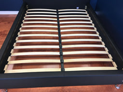If you bought European size platform style beds and the manufacturer didn't include a proper cross support slat system we can help.
