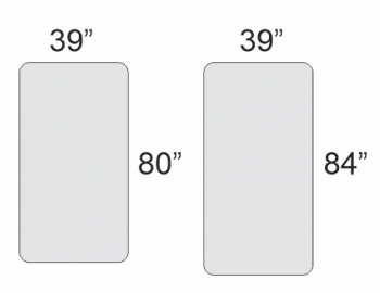 Custom length dormitory mattresses manufactured in two weeks