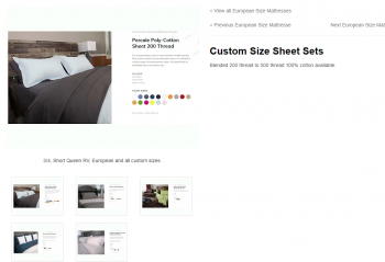 Custom fitted sheets for adjustable beds of all sizes