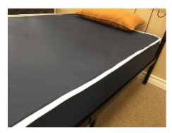 Group home mattresses covered in vinyl that can be shipped in a box!