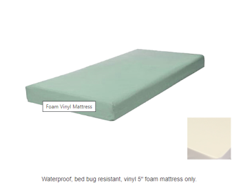 Custom size vinyl mattresses for camps