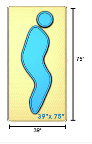 How much space does a twin size bed take in my room?