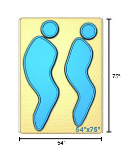 How big a room do I need for a double size bed?