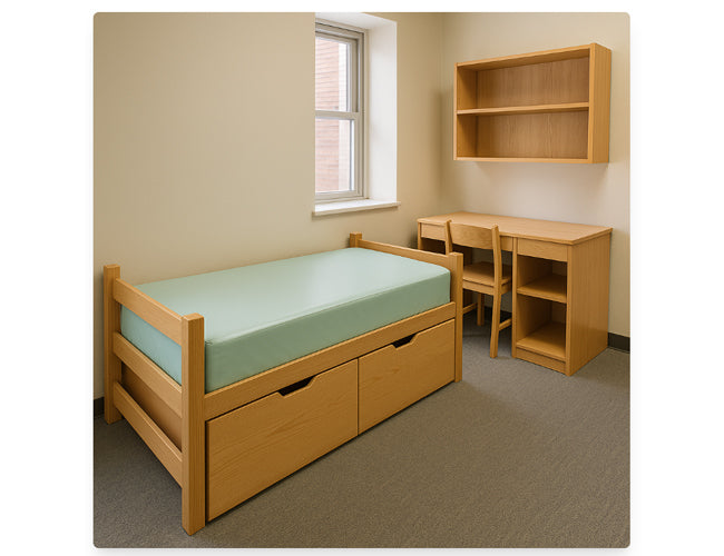 Vinyl Pocket Coil Deluxe Mattress