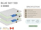 European Blue Sky Two Sided Mattress