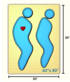 How big is a queen size mattress?