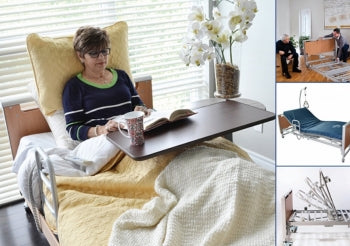 Having a hospital bed at home helps the patient as well as the caregivers