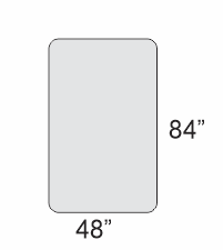 Who can manufacture a 48" x 84" mattress in Canada?