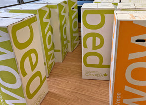 Who can ship a 3/4 mattress to Saskatchewan?