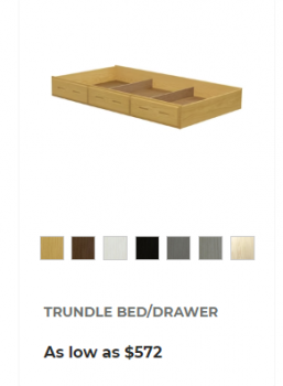 What is a trundle bed?