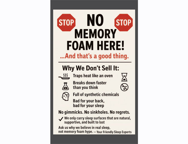 Vinyl Foam Improved Core Mattress